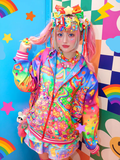Dream Bubble - Rainbow Cat Ear Jacket jacket Dream Bubble