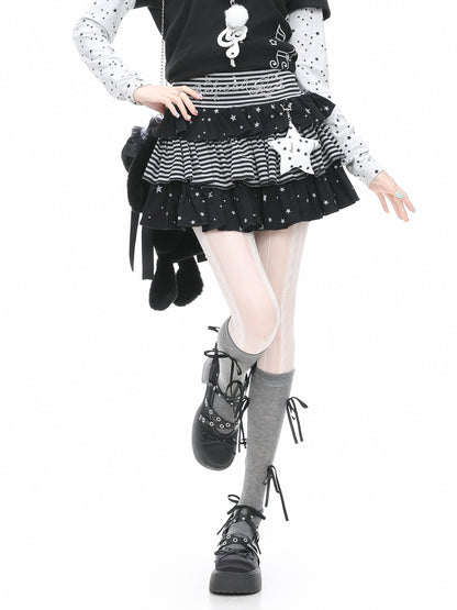 Languid Park - Star Stripe Puff Skirt skirt Languid Park