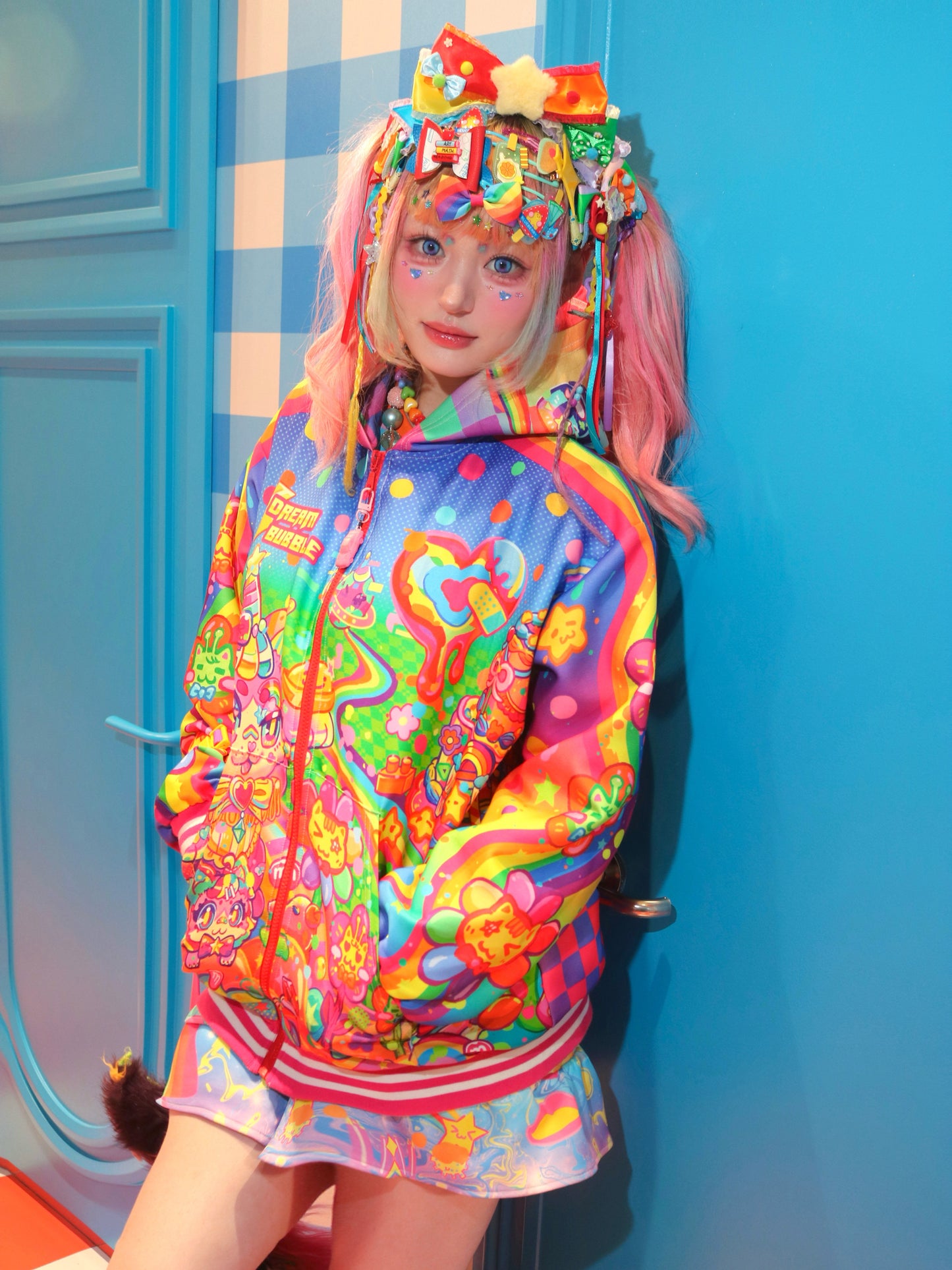 Dream Bubble - Rainbow Cat Ear Jacket jacket Dream Bubble