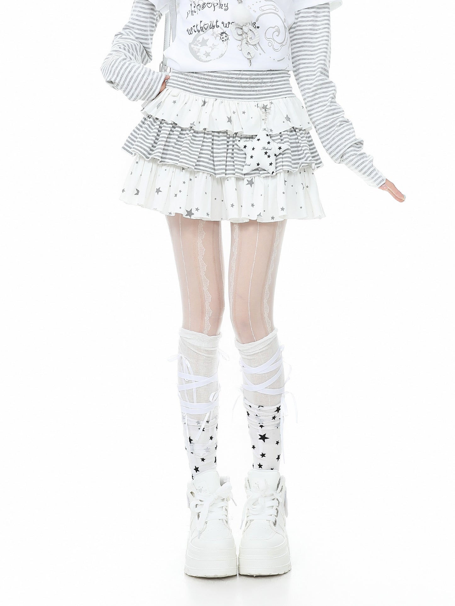 Languid Park - Star Stripe Puff Skirt skirt Languid Park