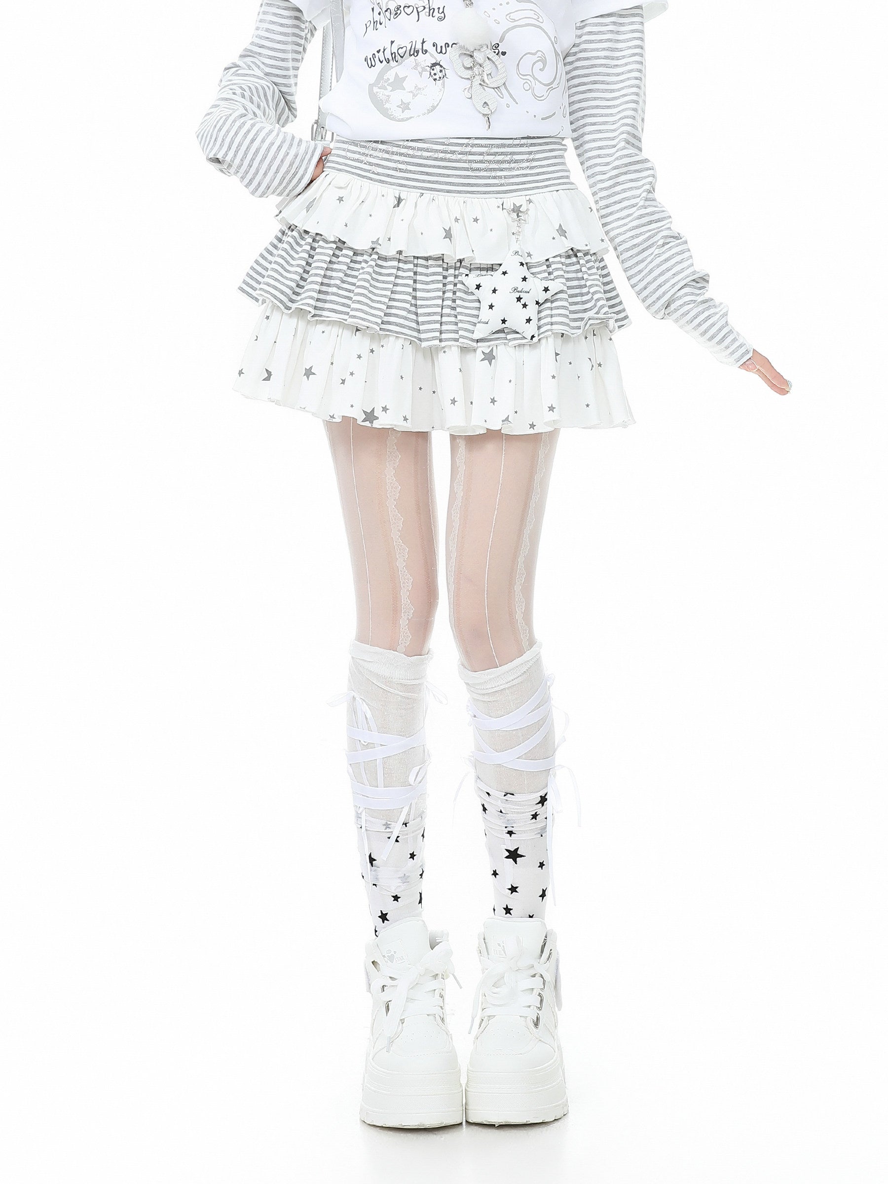 Languid Park - Star Stripe Puff Skirt skirt Languid Park