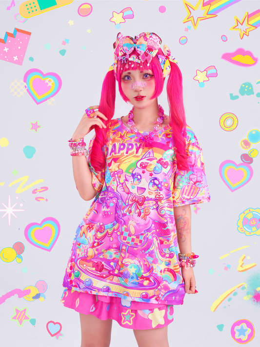 Dream Bubble - Pastel Unicorn Print Tee tshirt Dream Bubble