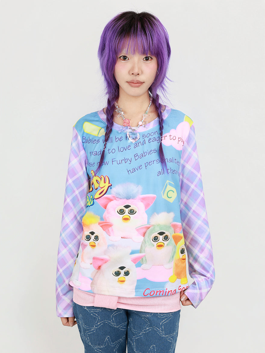 NIHON KIDS - 90s Retro Toy Phoebe Long Sleeve Tee sweatshirt NIHON KIDS