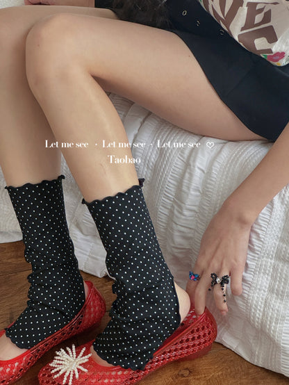 LET ME SEE - Kawaii Patterned Mid Socks sock let me see