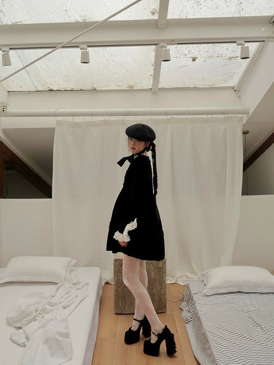 Lu Miao - Velvet Lace Doll Dress dress Lu miao