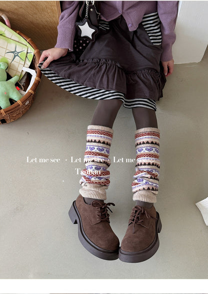 LET ME SEE - Retro Ethnic Slouch Leg Warmers leg warmmers let me see