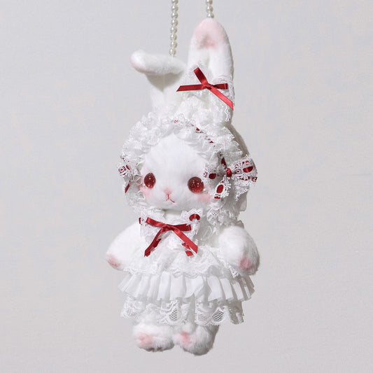 Bear Planet - Plush Bunny Convertible Bag bag Bear Planet Red