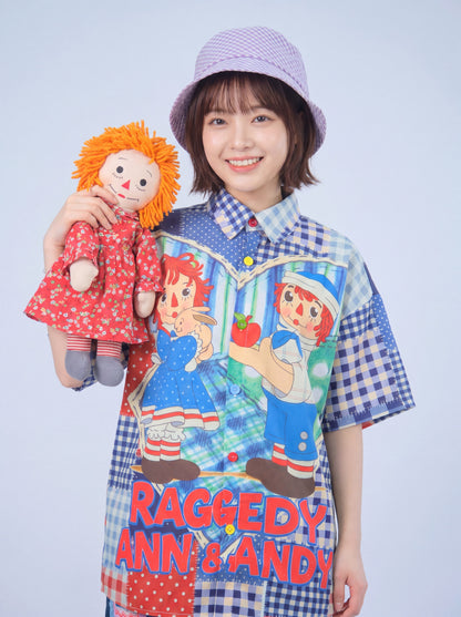 MeowMeow Bug - Patchwork Andy Shirt shirt MeowMeow Bug