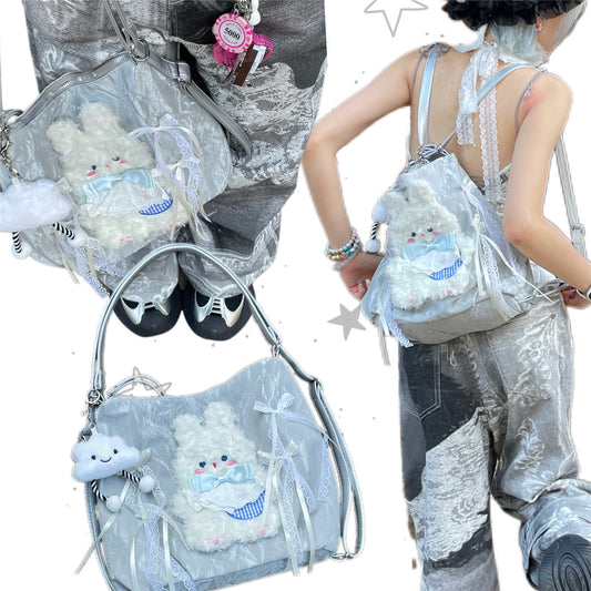 Hottie - Y2K Cartoon Tassel Backpack Shoulder Bag bag Hottie