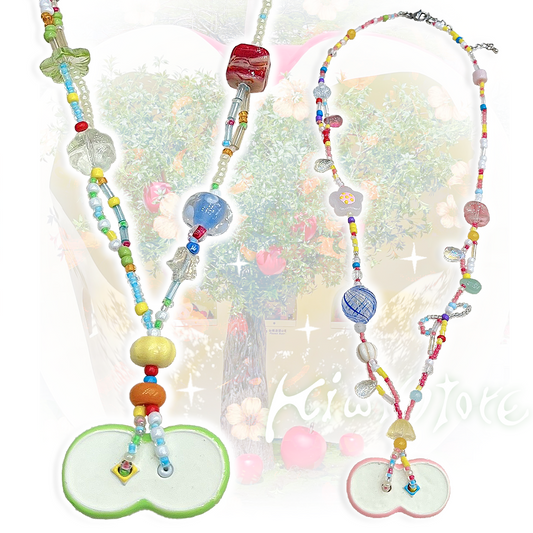 Kiwi Store - Decora Apple Pendant Necklace necklace kiwi store
