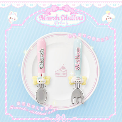 marshmellow - Silver Bow Hair Clip hair clip Marshmellow