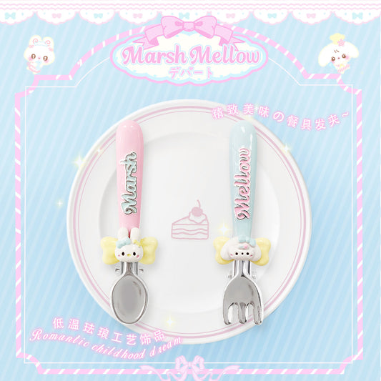 marshmellow - Silver Bow Hair Clip hair clip Marshmellow