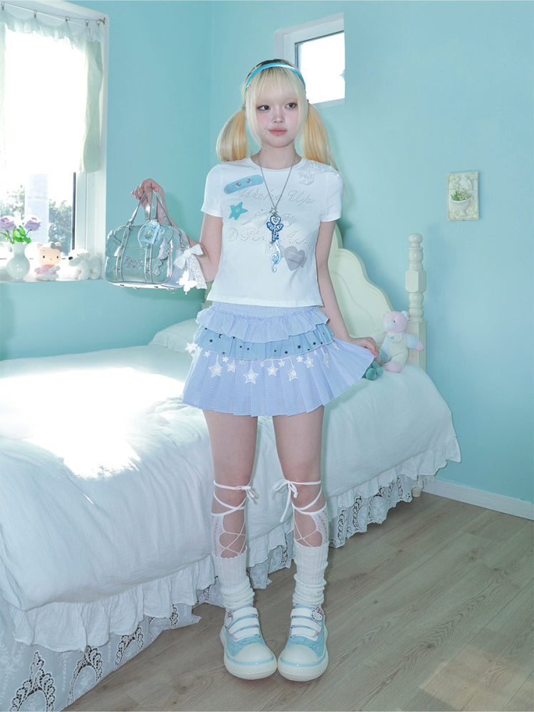 Hashtag DDD – Kawaii Layered Cake Puff Skirt skirt Hashtag DDD