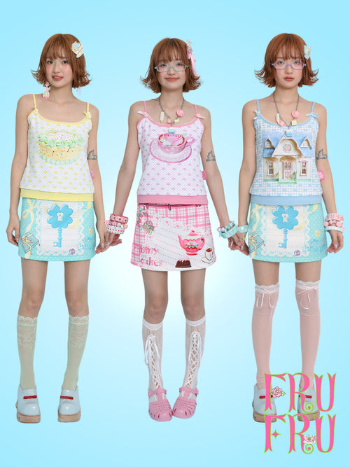 frufru - Rose Girl Floral Cami Top camisole frufru