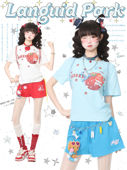 Languid Park - Star Fruit Round Neck Tee tshirt Languid Park