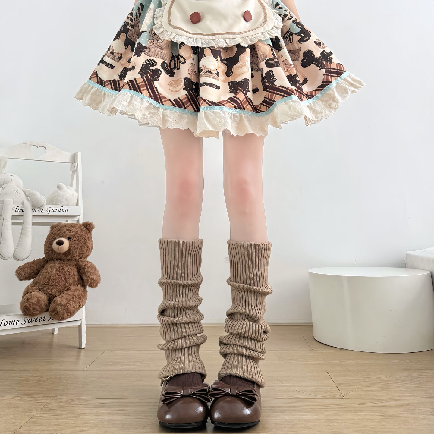 2 Bears - JK Knit Mid-Calf Leg Warmers leg warmmers 2 bears