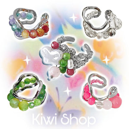 Kiwi Store - Y2K Beaded Ring ring kiwi store
