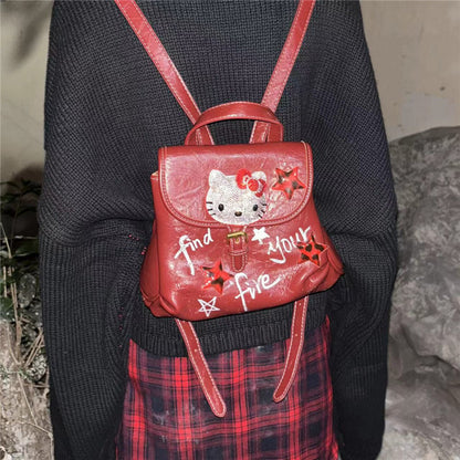 Hottie - Y2K Mini PU Backpack bag Hottie