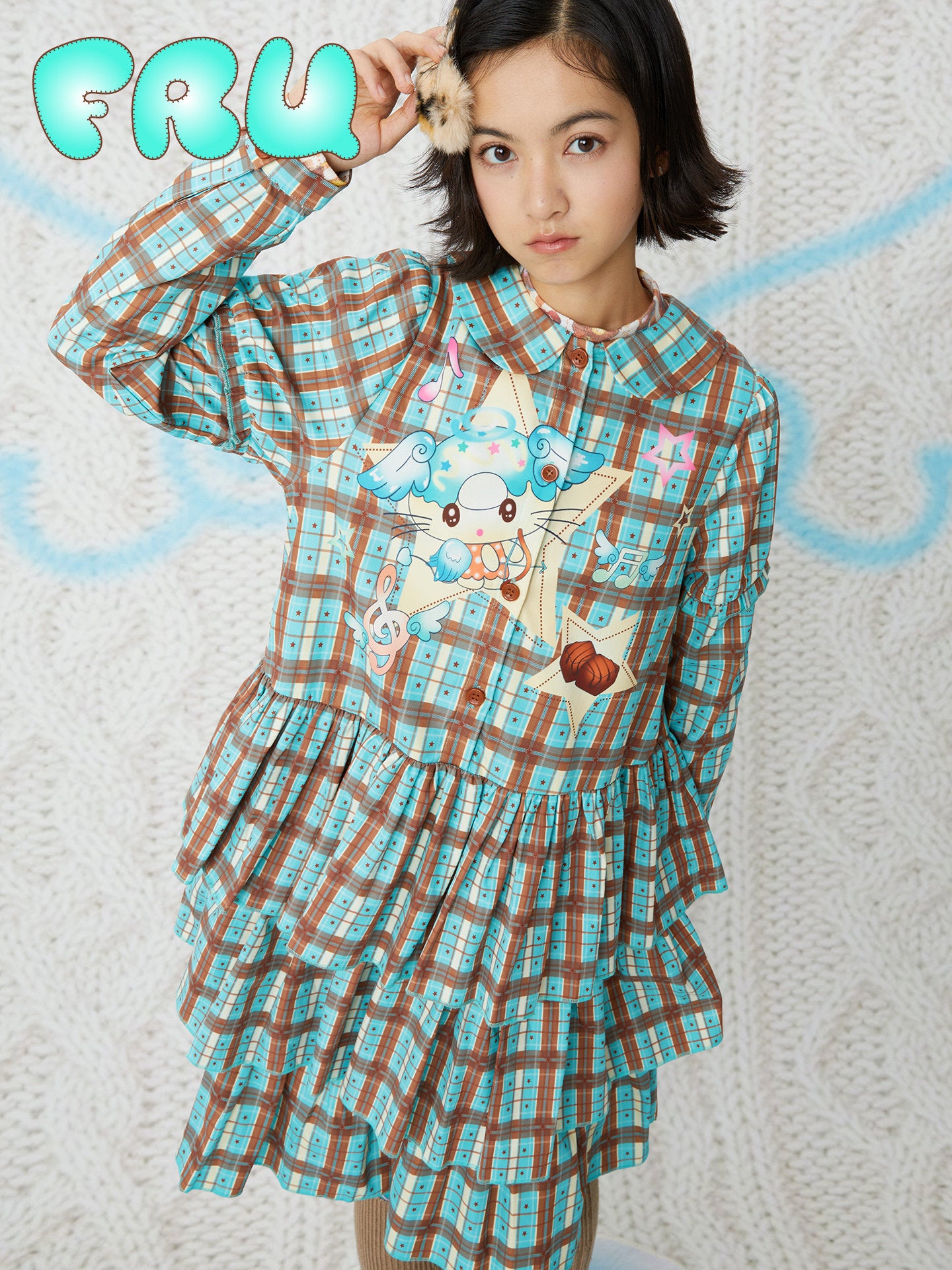 frufru - Kawaii Doll Collar Cake Dress dress frufru