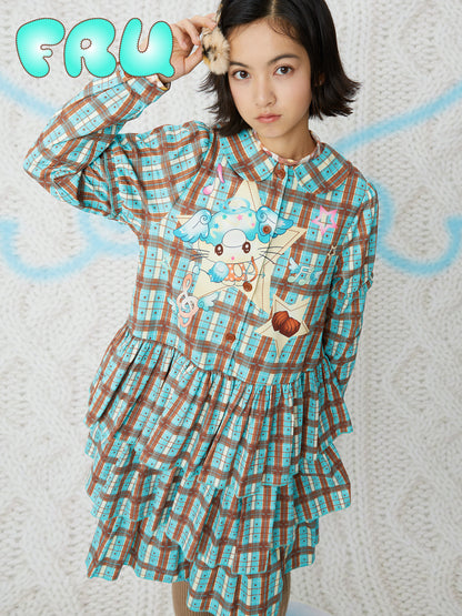 frufru - Kawaii Doll Collar Cake Dress dress frufru