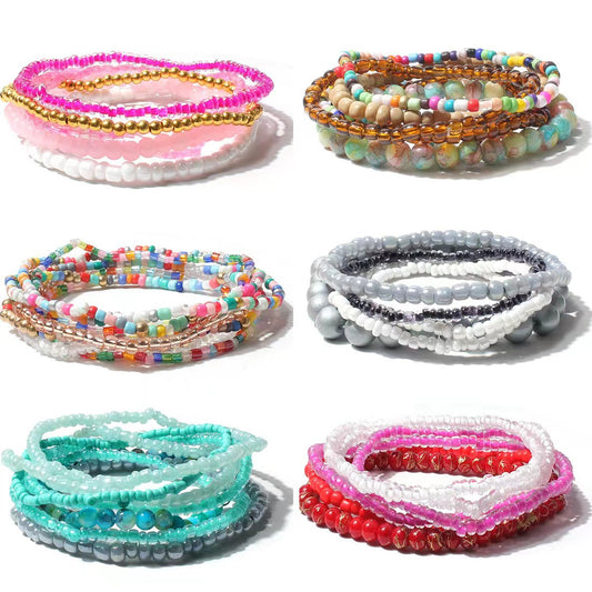 Decora Kei Bracelet – Dopamine Gradient Beaded bracelet fantu