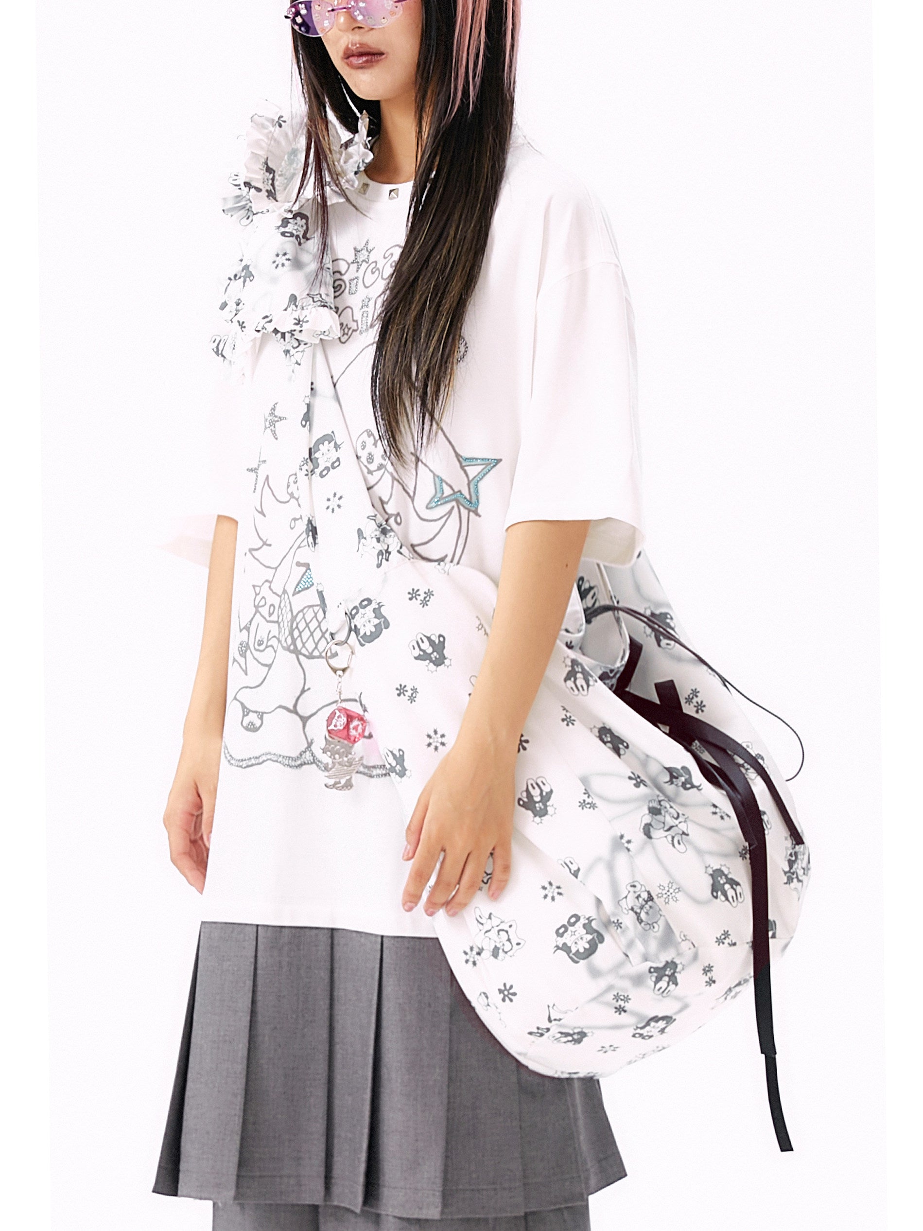 sillysis - Floral Knot Crossbody Bag bag sillysis