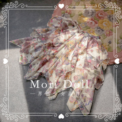 Mori Doll - Perfume Bottle High-Low Skirt skirt Mori Doll