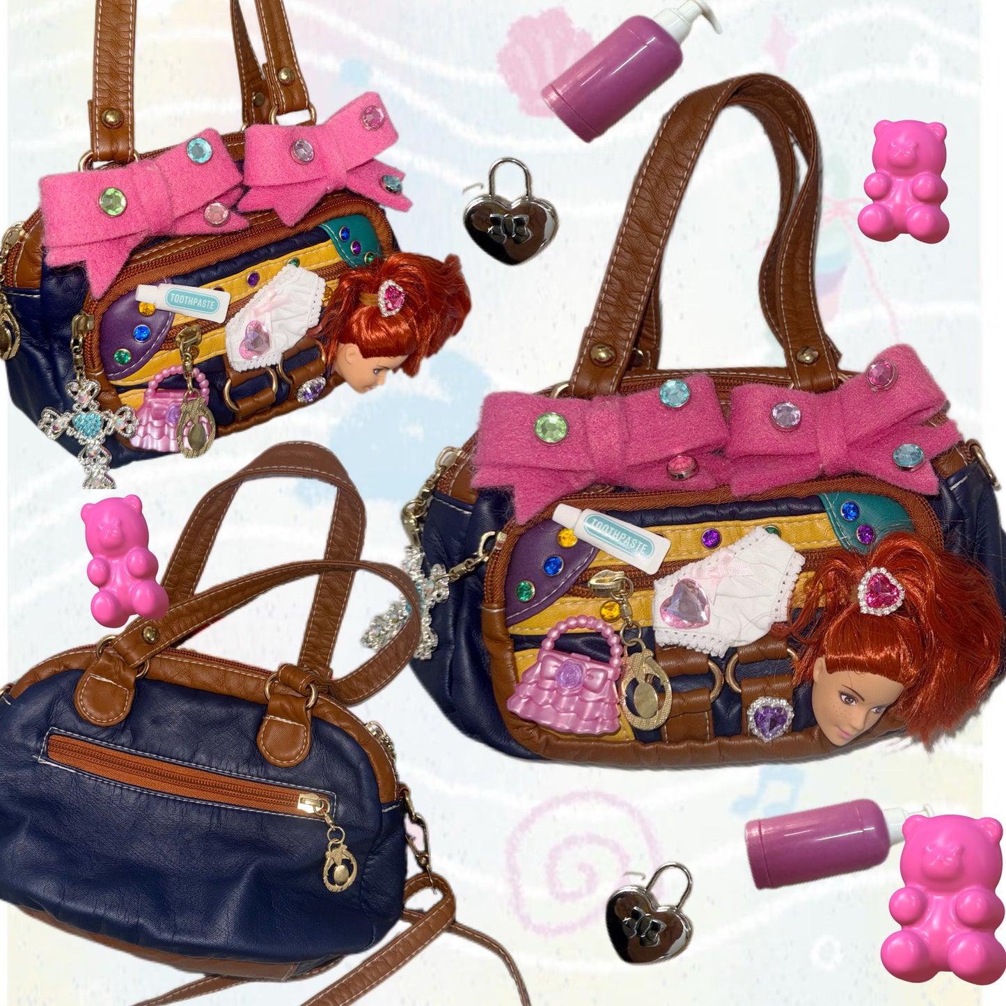 Hottie - Y2K Colorblock Mini Bag bag Hottie