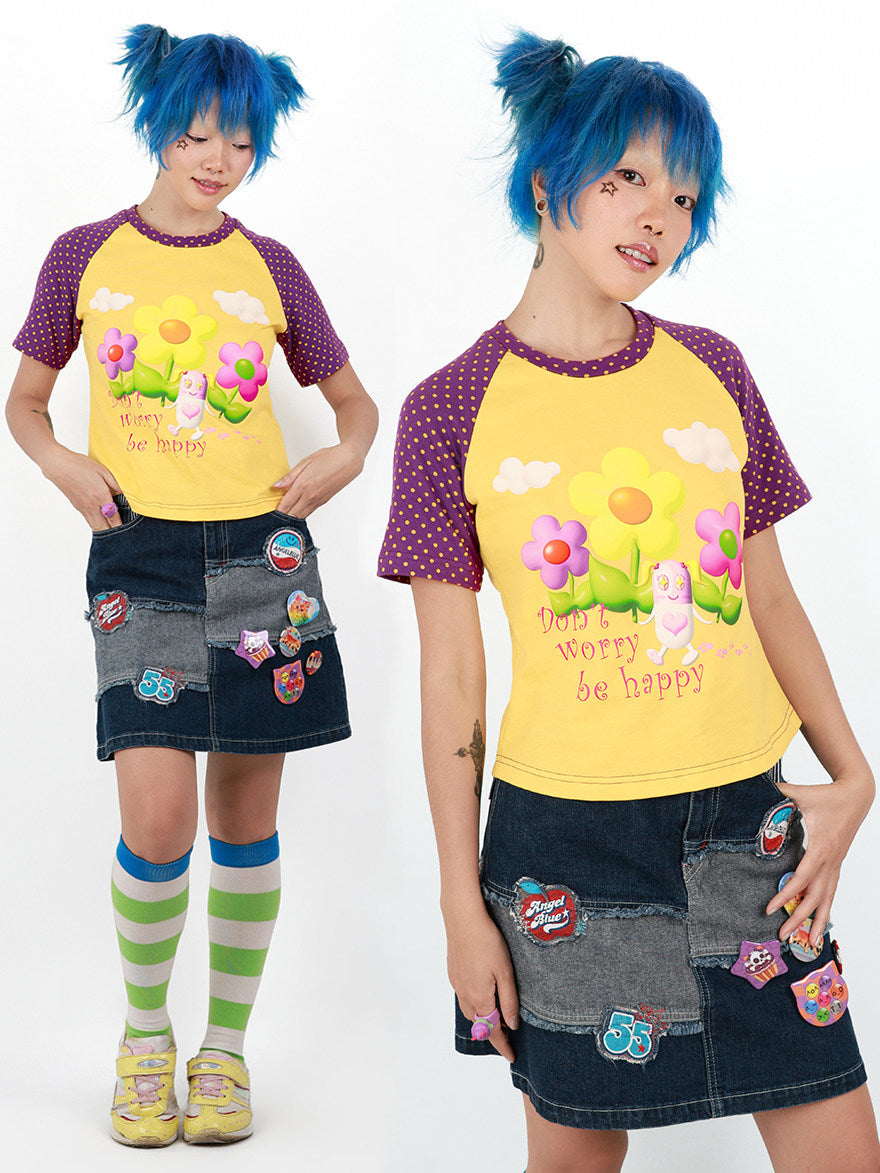 Nihonkids - Love Pill Raglan Tee tshirt NIHON KIDS