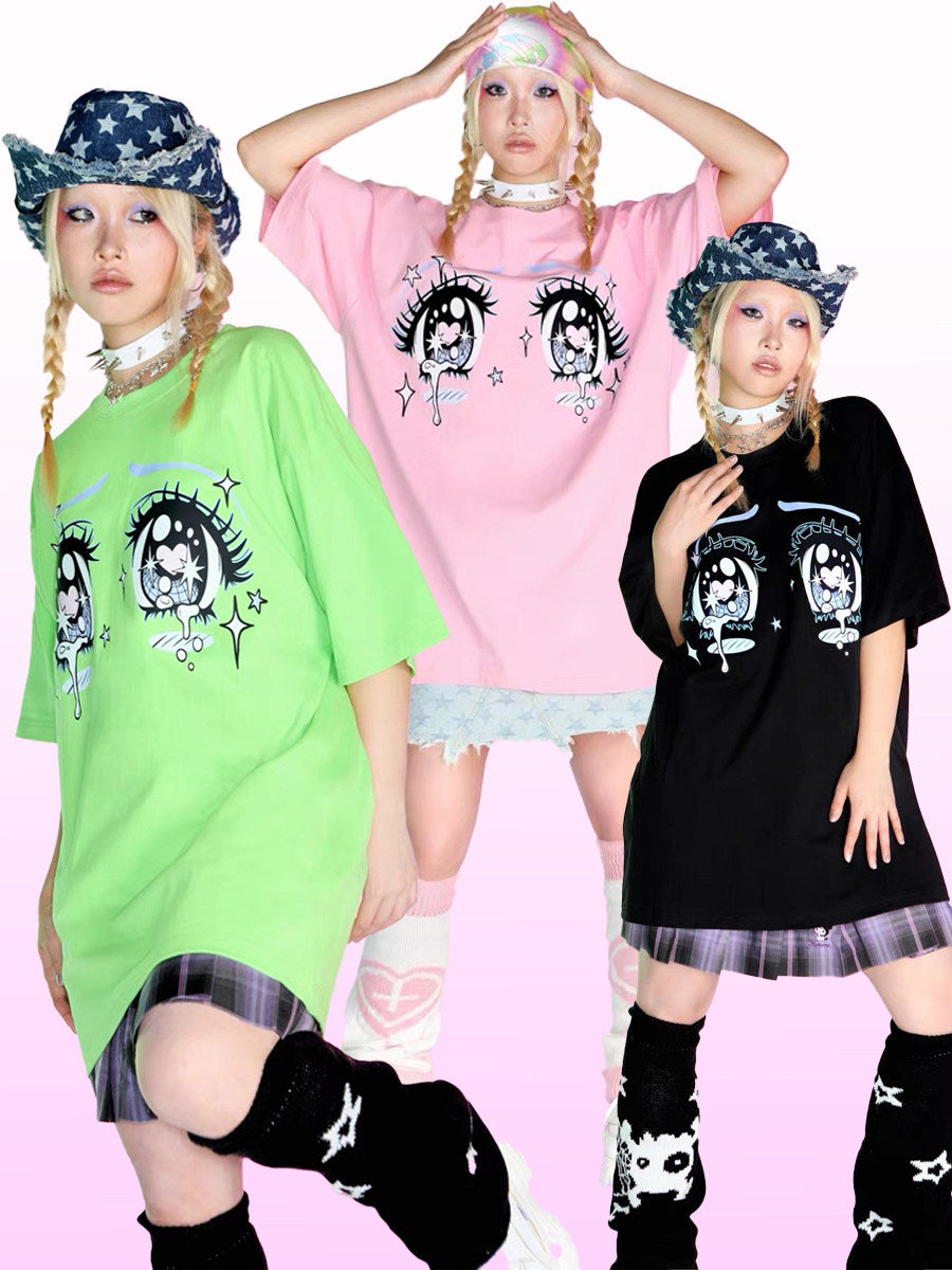 DeadEndKids - Anime Eyes Loose Tee tee DeadEndKids