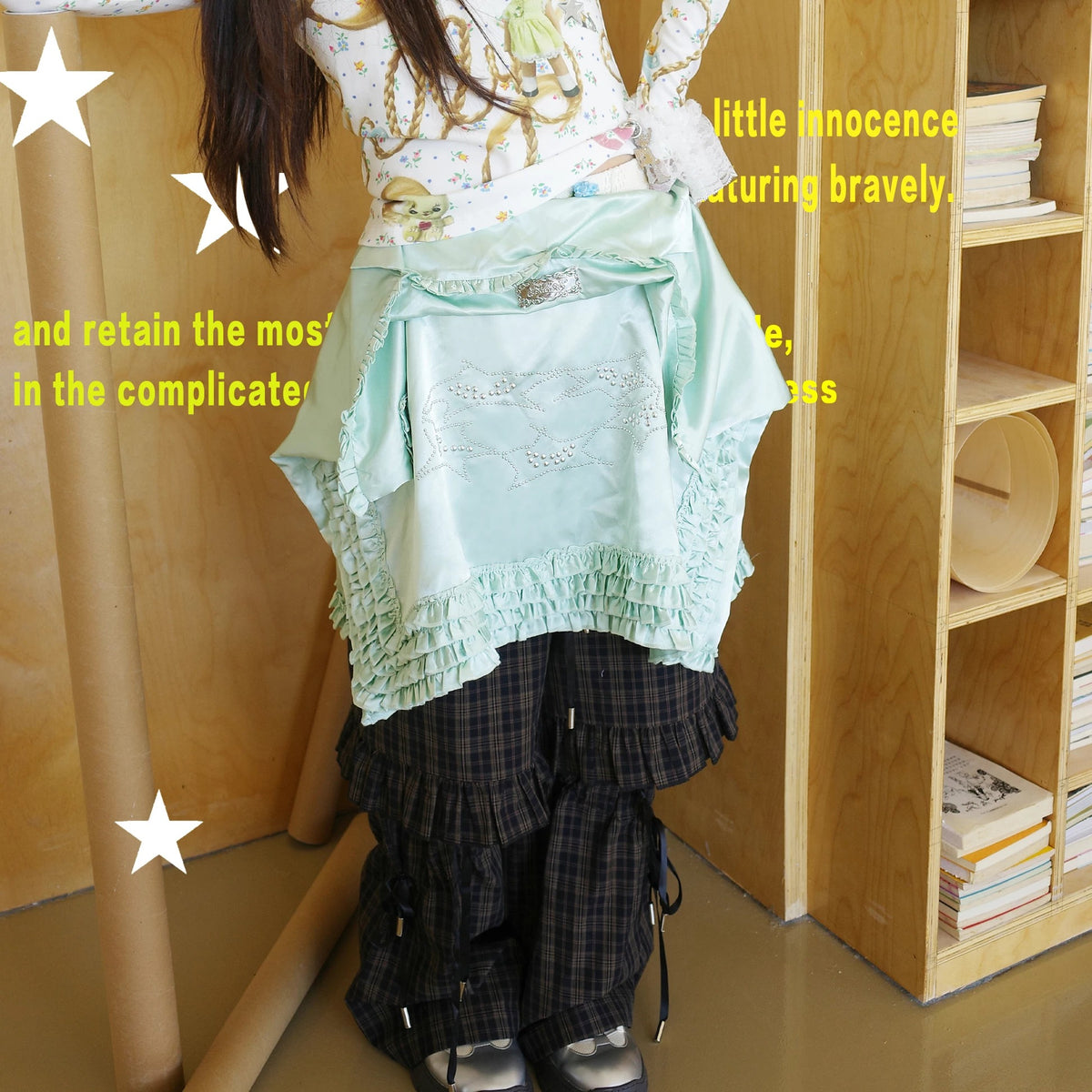 sillysis - Layered Ruffle Cake Skirt skirt sillysis