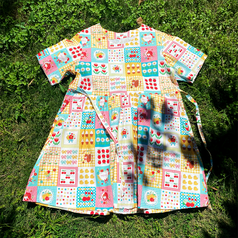 Toothshop - Retro Colorblock Playful Mini Dress dress toothshop