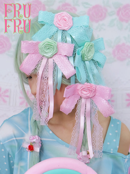 frufru - Vintage Bow Hair Clip Brooch hair clip frufru