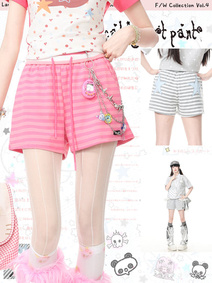 Languid Park - Star Stripe Drawstring Shorts shorts Languid Park
