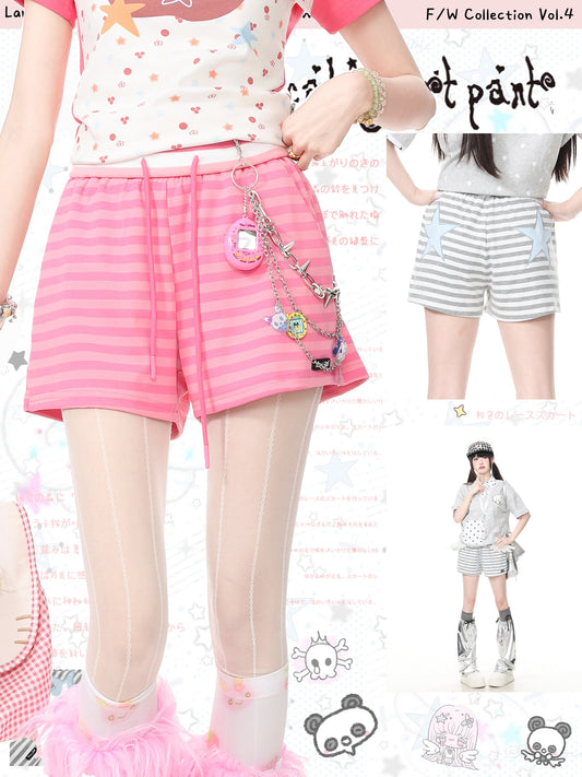 Languid Park - Star Stripe Drawstring Shorts shorts Languid Park
