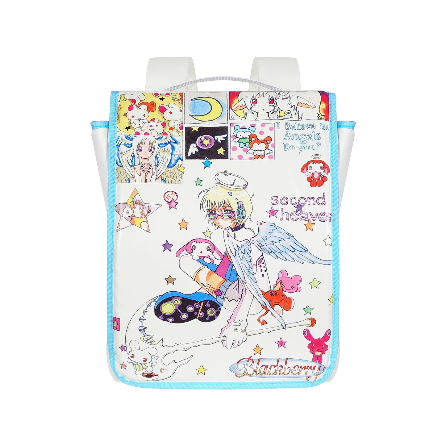 BlackBerry - White Angel Nylon Tote Bag bag BlackBerry