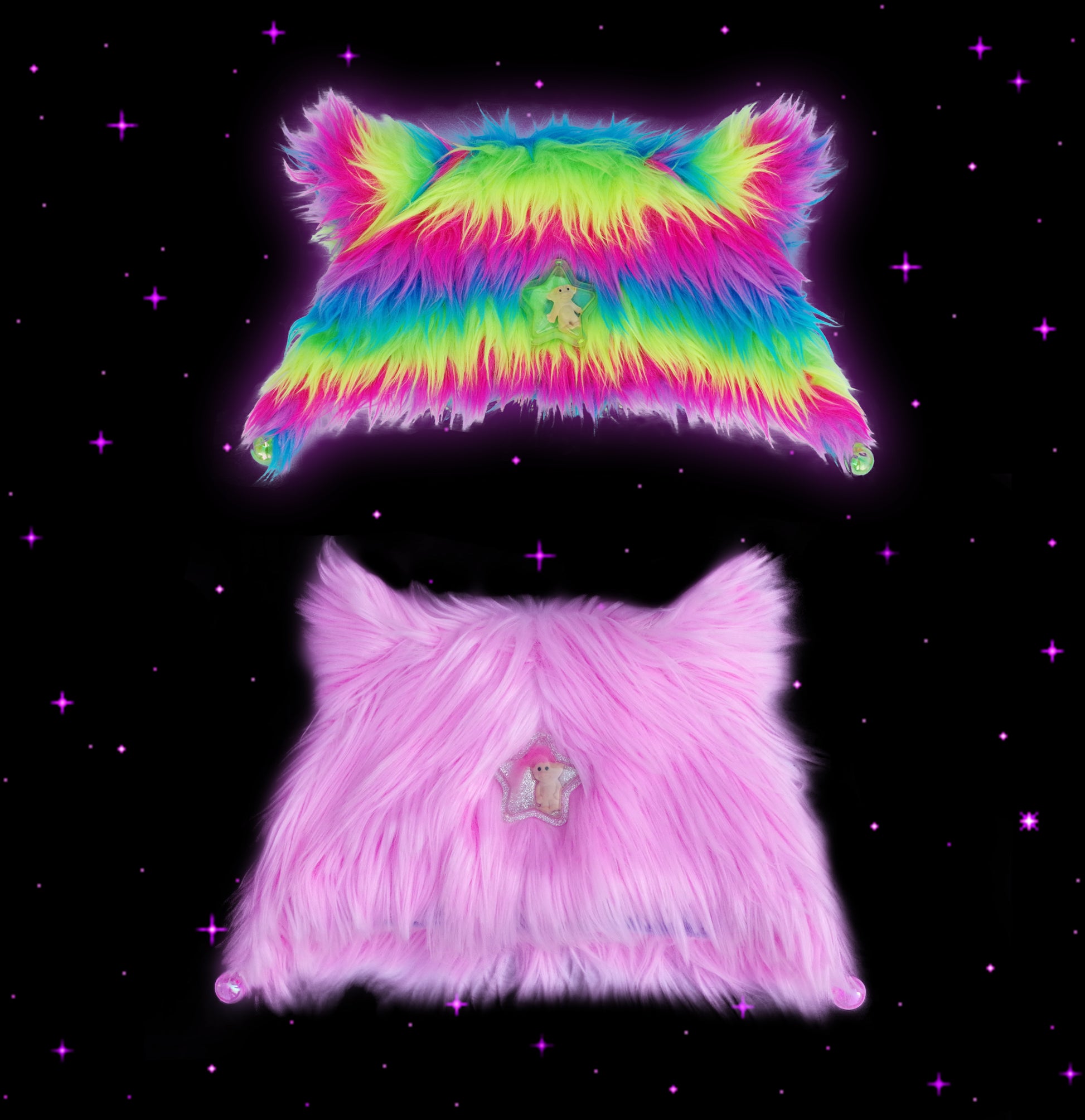 NIHONKIDS - Decora Rainbow Beast Ear Hat hat NIHON KIDS