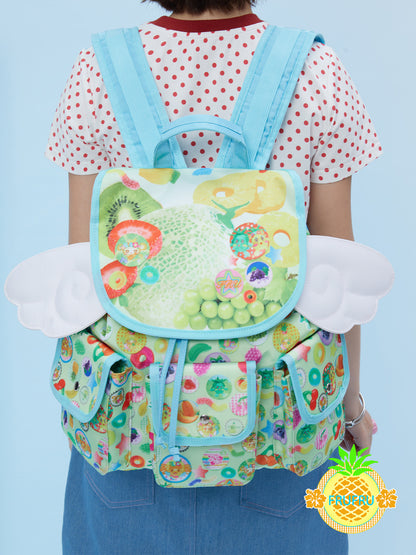 frufru - Kawaii Fruit Wing Backpack bag frufru