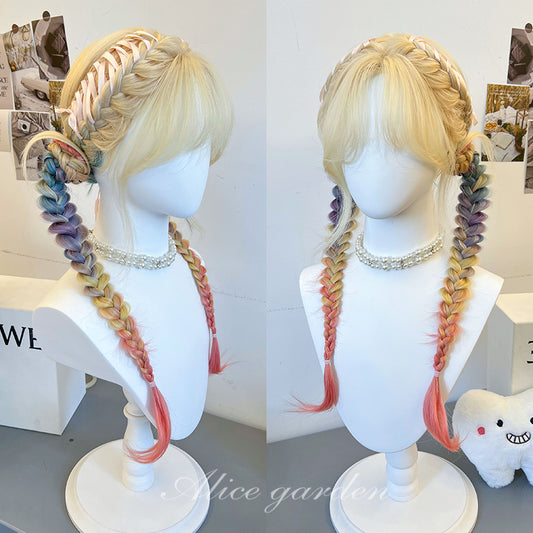 Alice Garden - Kawaii Handmade Braided Wig wig Alice Garden
