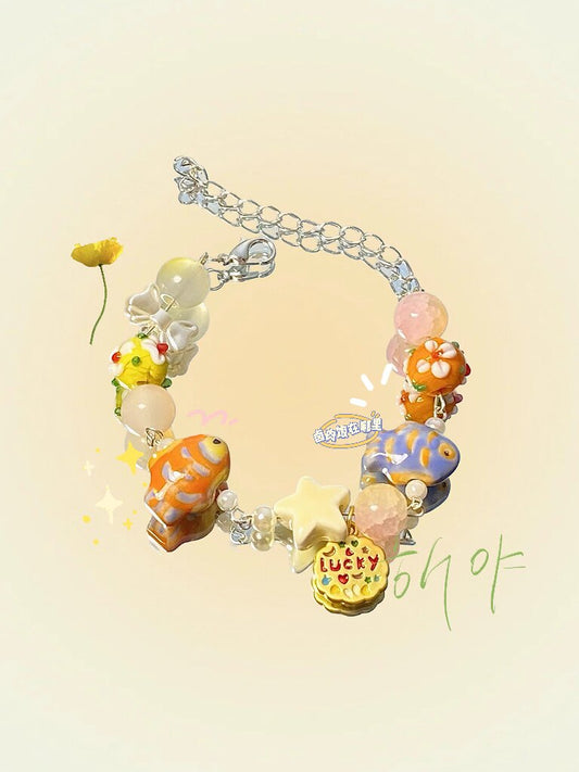Little Fish Lucky Charm Bracelet bracelet none