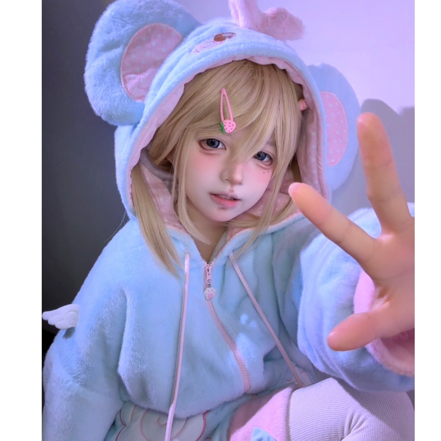 Bunny Planet - Mouse Plush Winter Set set bunnyplanet