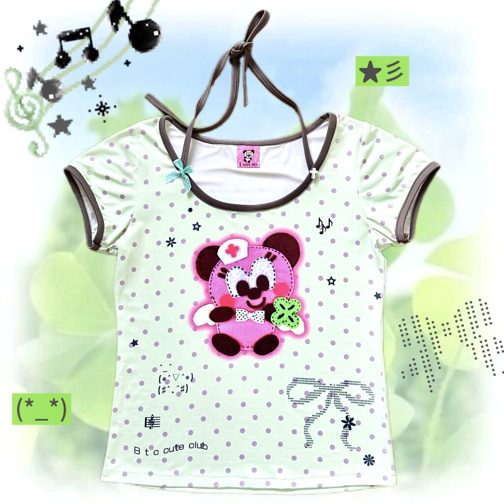 Bodytalk - Lucky Clover Stretch Tee shirt bodytalk