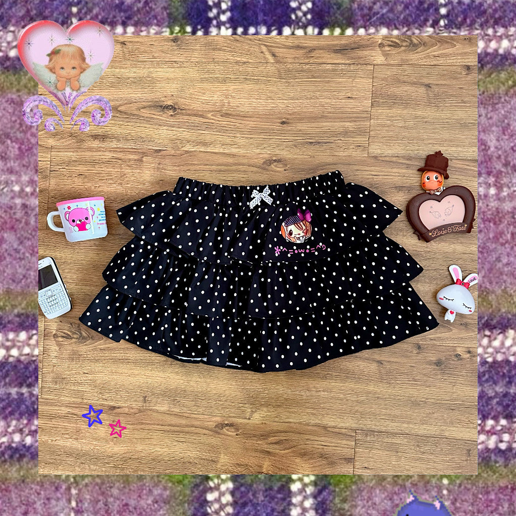 Bodytalk - Polka Dot Puff Skirt skirt bodytalk