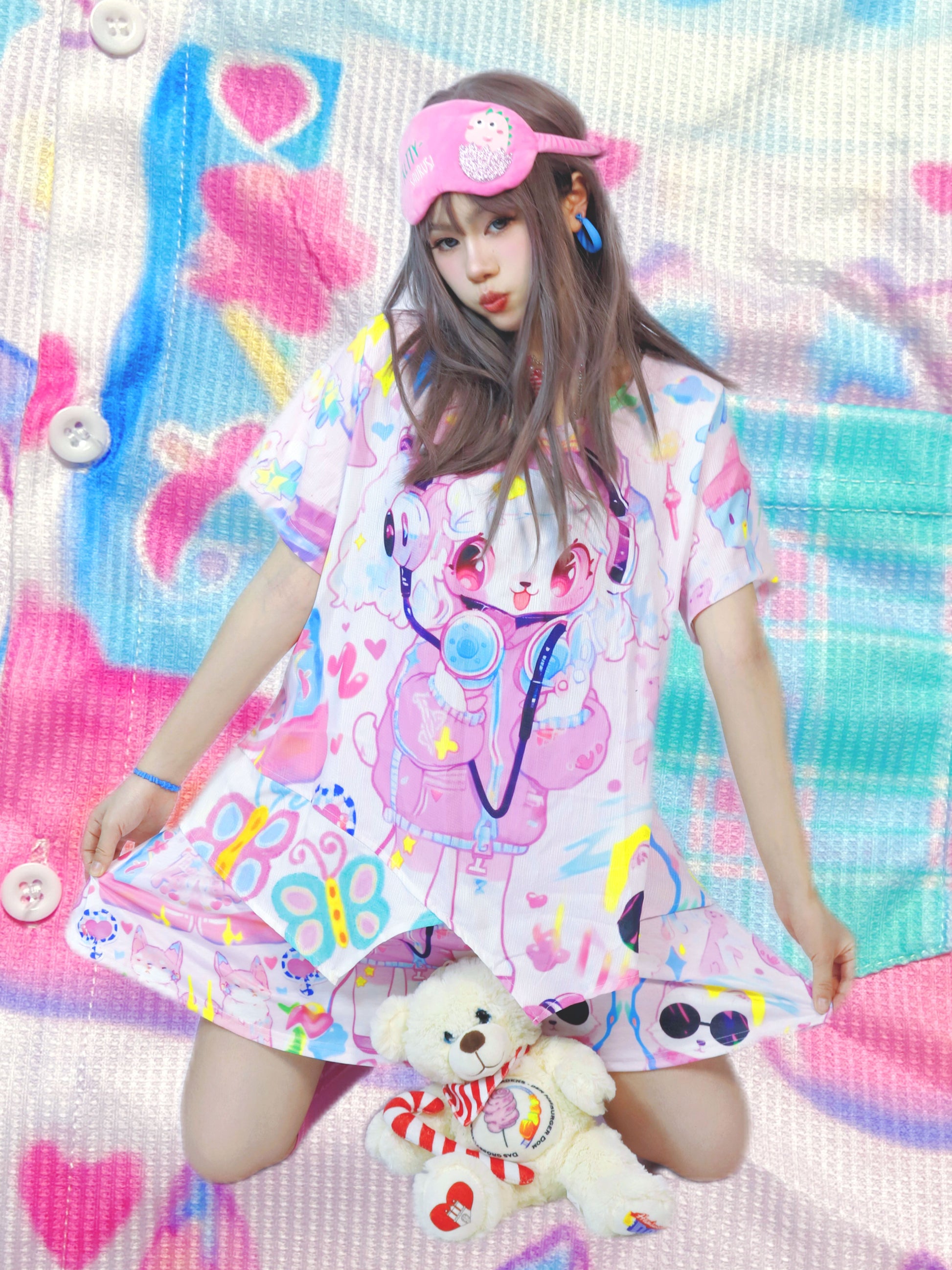 Harajuku T-shirt Original Prints T-shirt Summer Wear T-shirt Loose Design T-shirt tshirt Leerroo