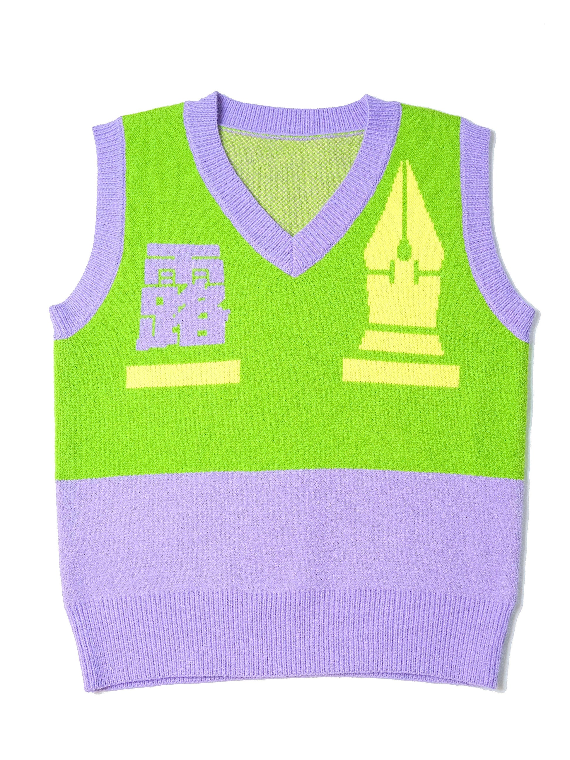 MeowMeow Bug – Decora Kei JOJO Cat Sweater Vest vest MeowMeow Bug