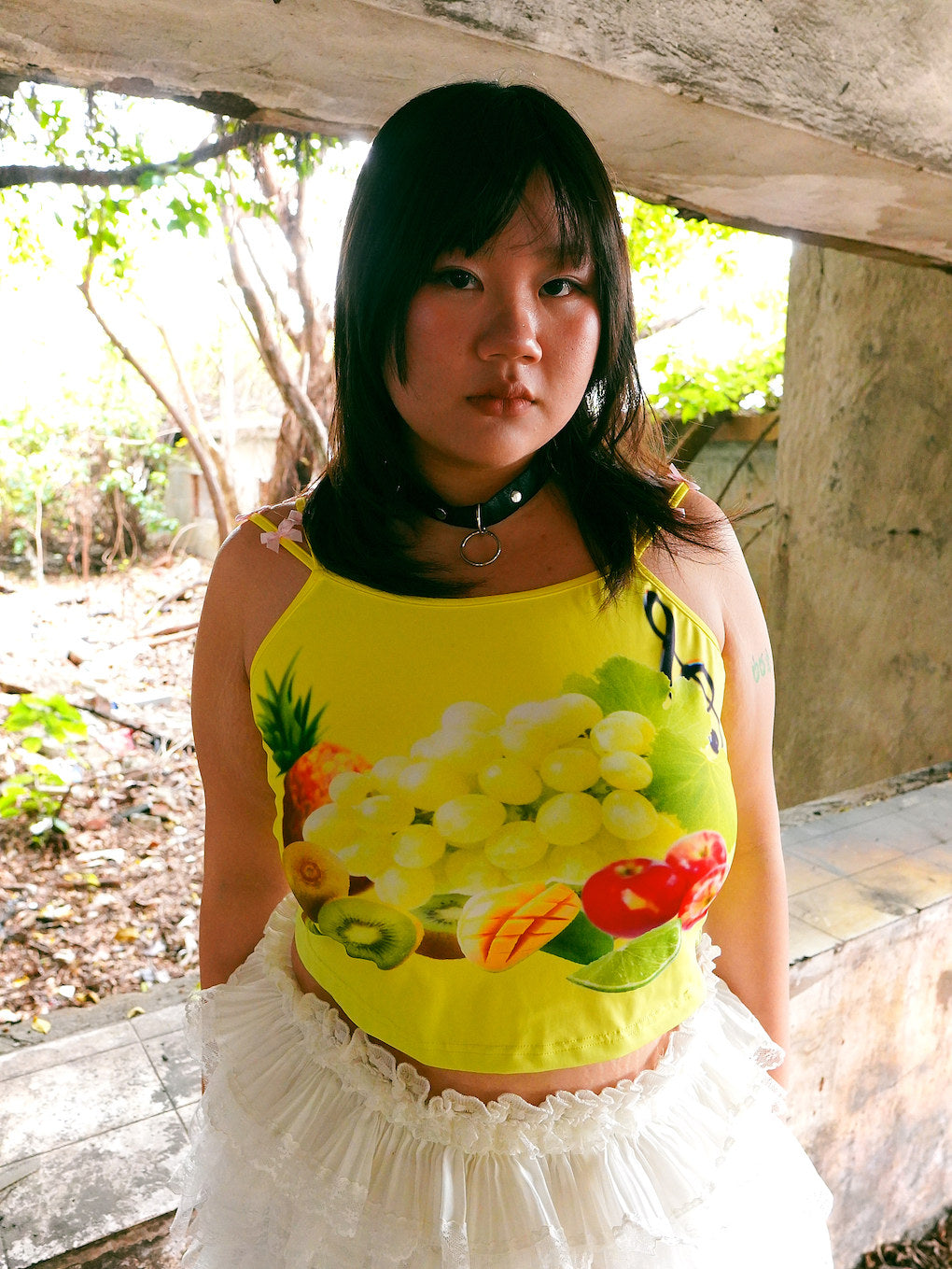 HotNipplesClub - Lemon Tropical Tank Top camisole Hot Nipples Club