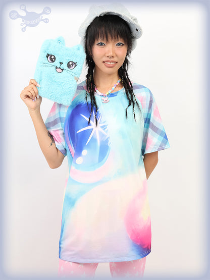 NIHONKIDS - Decora Kei Star Eyed Cartoon Graphic Tee tshirt NIHON KIDS