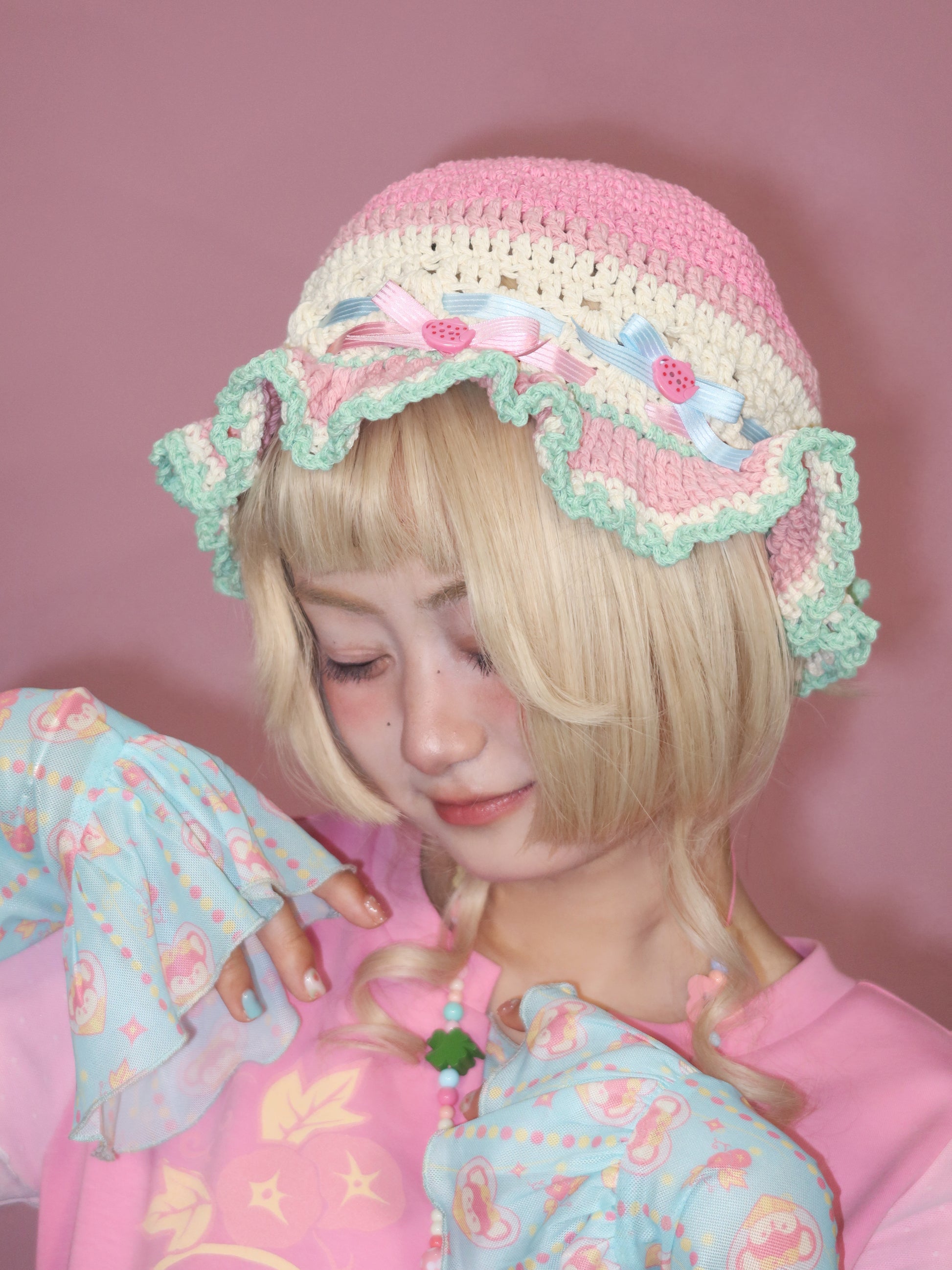 Lulululu - Handmade Crochet Bucket Hat hat LULULULU