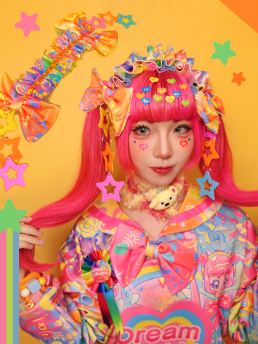 Dream Bubble - Rainbow Decora Kei Headband headband Dream Bubble