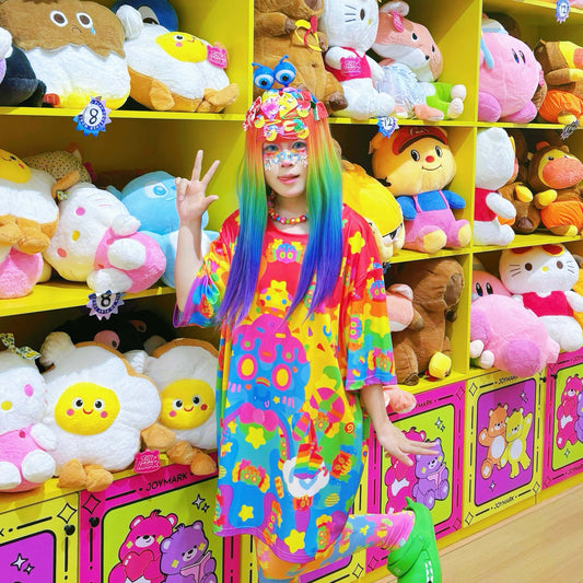 Rainbow Universe RUX - Decora Rainbow T-Shirt Tights Set set Rainbow Universe RUX T-shirt